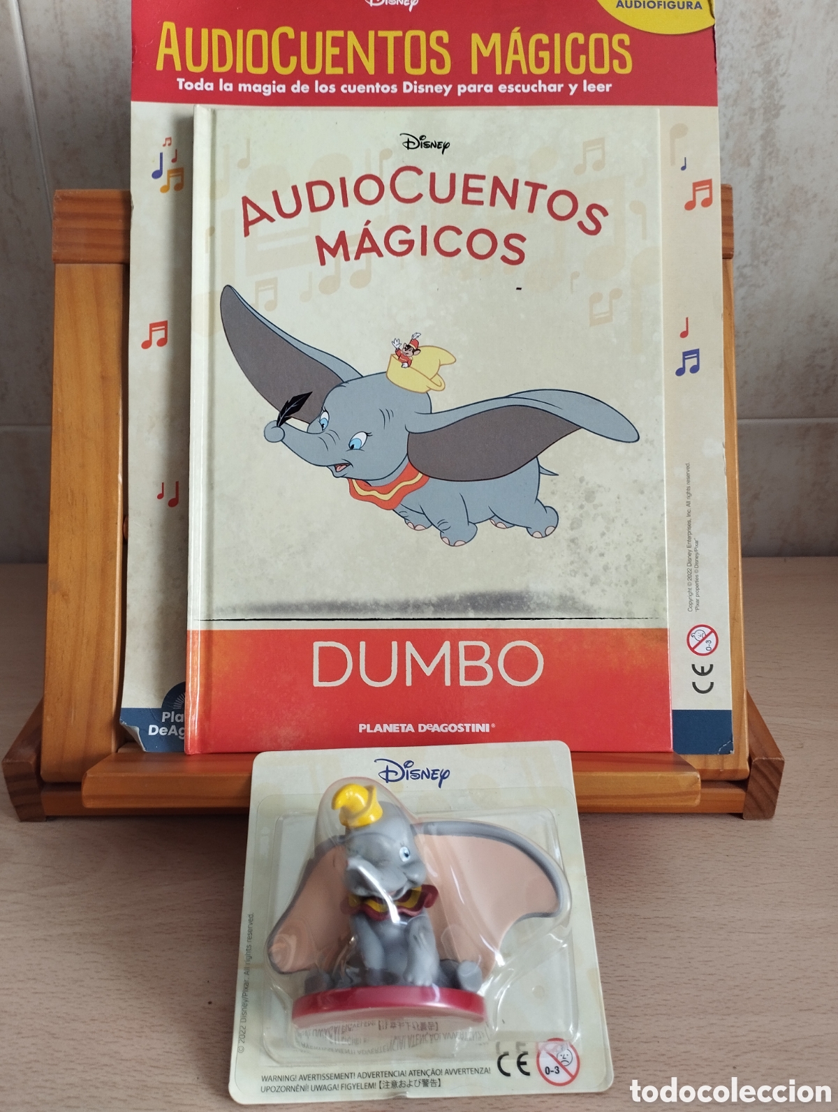 Libros de segunda mano: AUDIOCUENTOS M&Aacute;GICO DISNEY DUMBO NUM.5 P.AGOSTINI-NUEVO