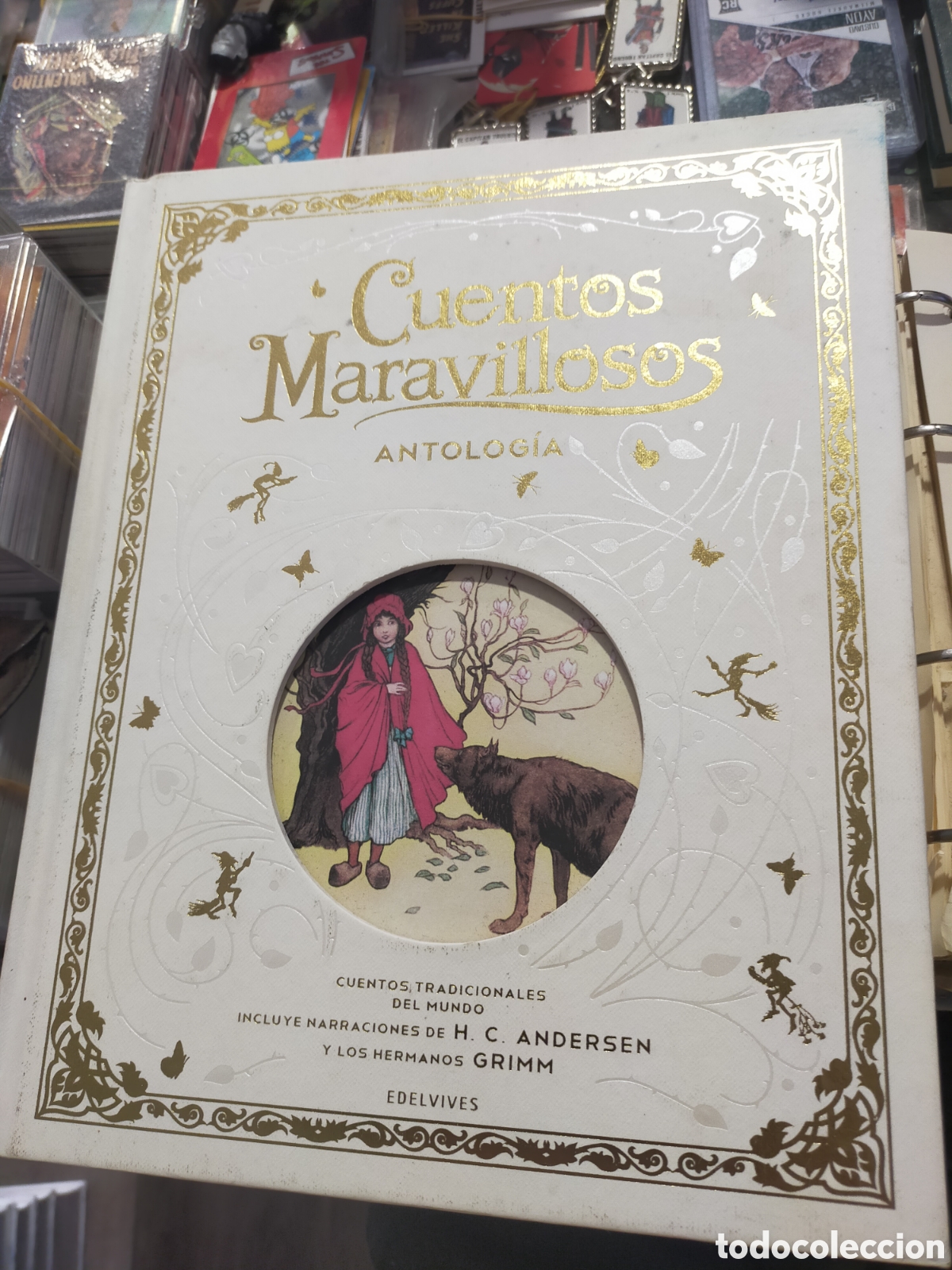 Libros de segunda mano: CUENTOS MARAVILLOSOS ANTOLOG&Iacute;A EDELVIVES PRECIOSO LUJO