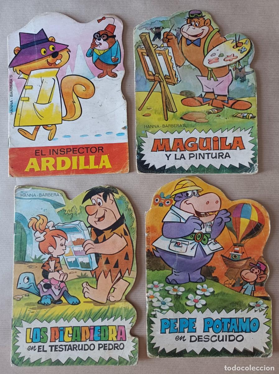 Libros de segunda mano: CUENTOS EL INSPECTOR ARDILLA MAGUILA LOS PICAPIEDRA PEPE P&Oacute;TAMO TROQUELADOS TELE COLOR