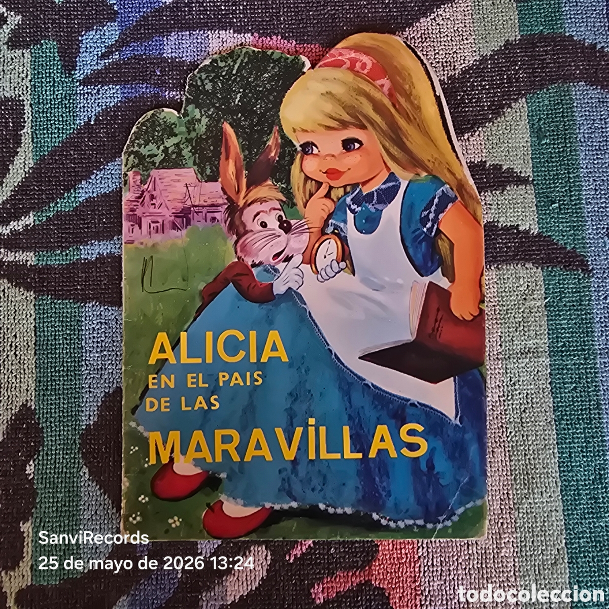 Libros de segunda mano: CUENTOS TROQUELADOS: ALICIA EN EL PA&Iacute;S DE LAS MARAVILLAS (VILMAR)