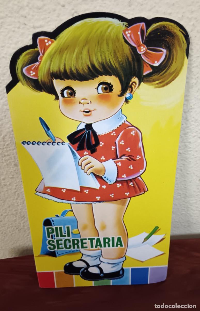 Libros de segunda mano: CUENTO PARA PINTAR PILI SECRETARIA A&Ntilde;O 1999 34,5X18,5 CM.