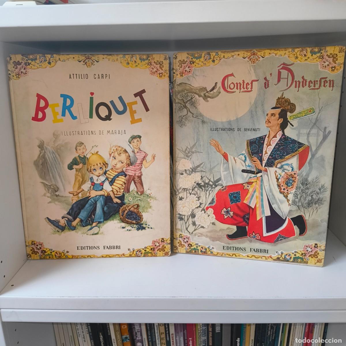 Libros de segunda mano: Lote 2 cuentos cl&aacute;sicos franceses Editions Fabbri a&ntilde;os 60