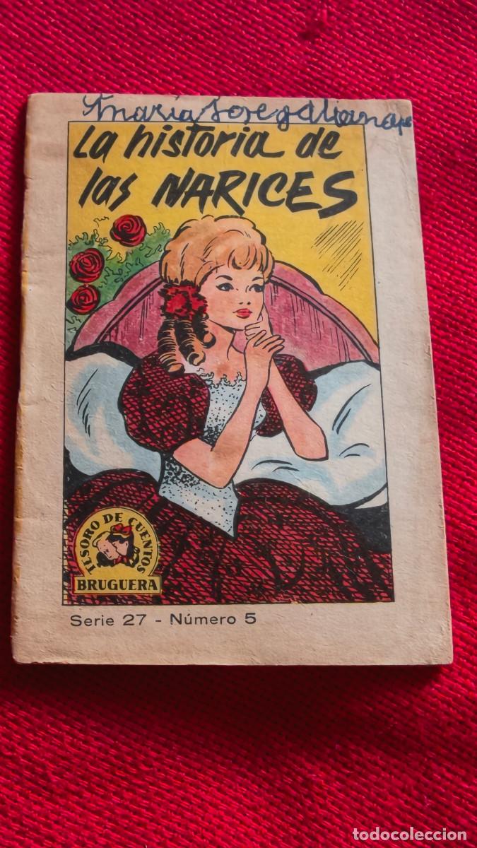 Libros de segunda mano: La historia de las narices. Tesoro de cuentos Bruguera. Serie 27 n&ordm; 5