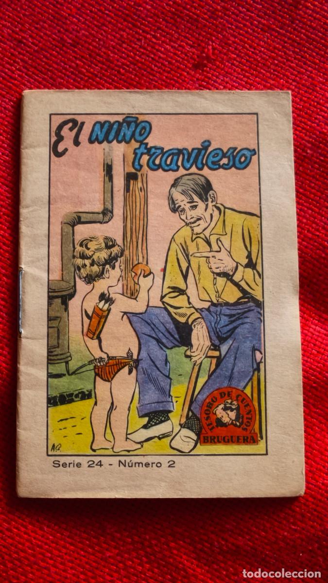 Libros de segunda mano: El ni&ntilde;o travieso. Tesoro de cuentos Bruguera. Serie 24 n&ordm; 2