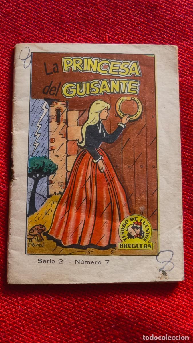 Libros de segunda mano: La princesa del guisante. Tesoro de cuentos Bruguera. Serie 21 n&ordm; 7