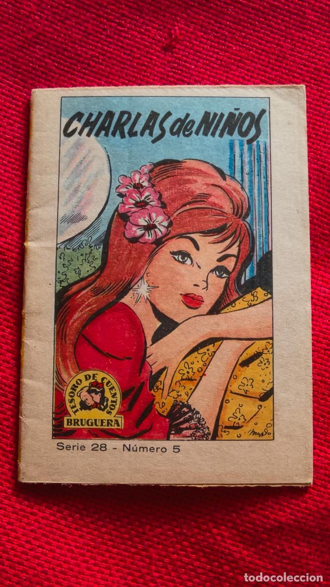 Libros de segunda mano: Charlas de ni&ntilde;os. Tesoro de cuentos Bruguera. Serie 28 n&ordm; 5