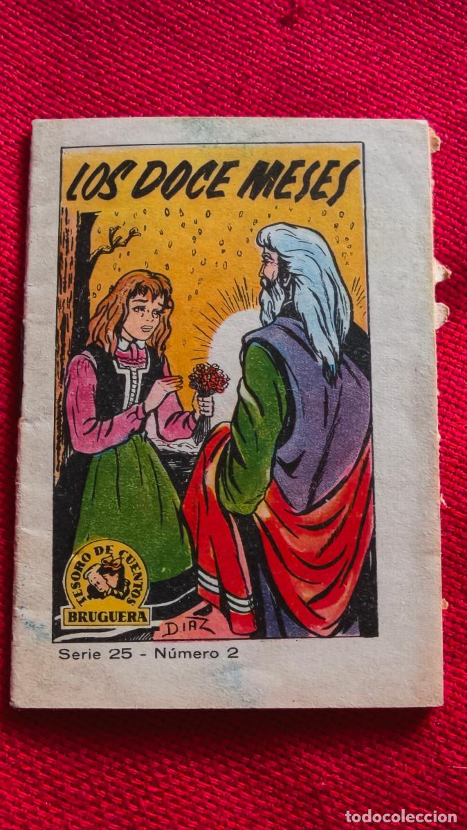 Libros de segunda mano: Los doce meses. Tesoro de cuentos Bruguera. Serie 25 n&ordm; 2
