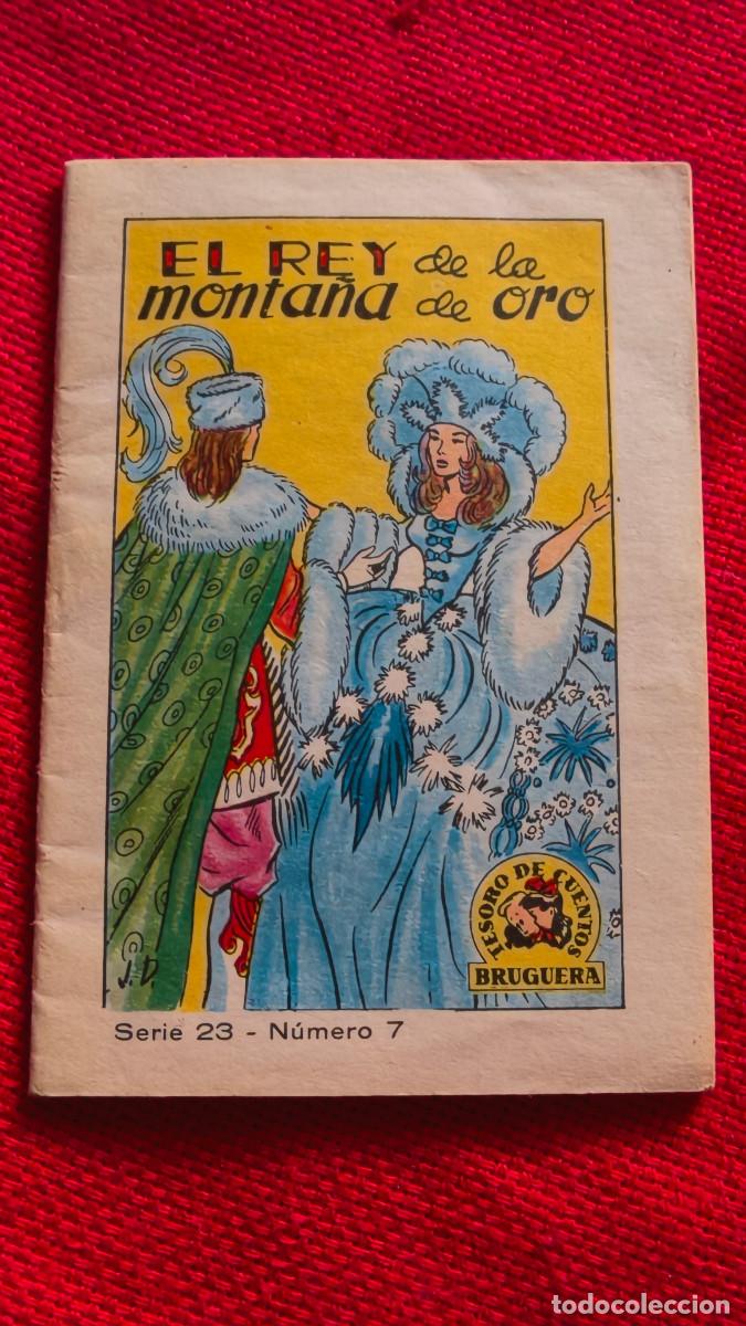 Libros de segunda mano: El rey de la monta&ntilde;a de oro. Tesoro de cuentos Bruguera. Serie 23 n&ordm; 7