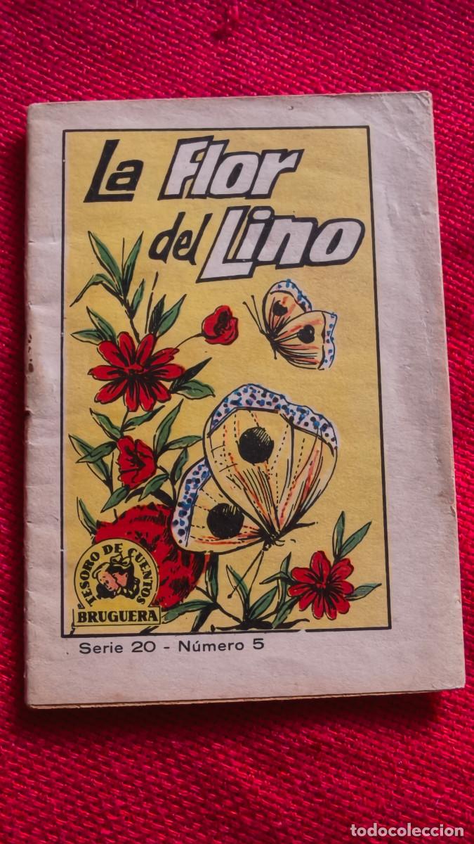 Libros de segunda mano: La flor del lino. Tesoro de cuentos Bruguera. Serie 20 n&ordm; 5