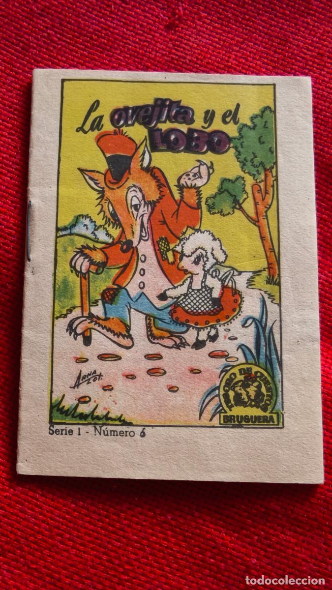 Libros de segunda mano: La ovejita y el lobo. Tesoro de cuentos Bruguera. Serie 1 n&ordm; 6