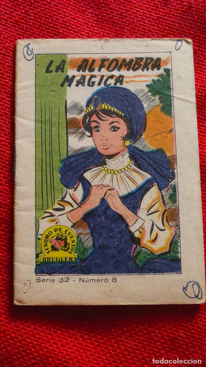 Libros de segunda mano: La alfombra m&aacute;gica. Tesoro de cuentos Bruguera. Serie 32 n&ordm; 8