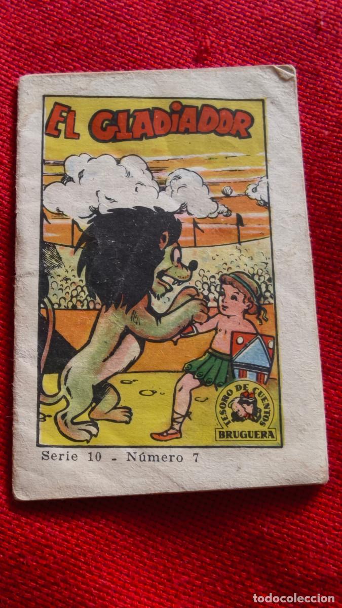 Libros de segunda mano: El gladiador. Tesoro de cuentos Bruguera. Serie 10 n&ordm; 7