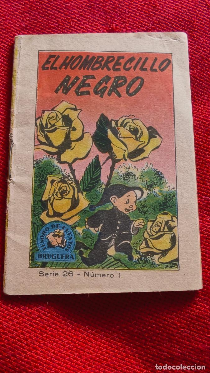 Libros de segunda mano: El hombrecillo negro. Tesoro de cuentos Bruguera. Serie 26 n&ordm; 1