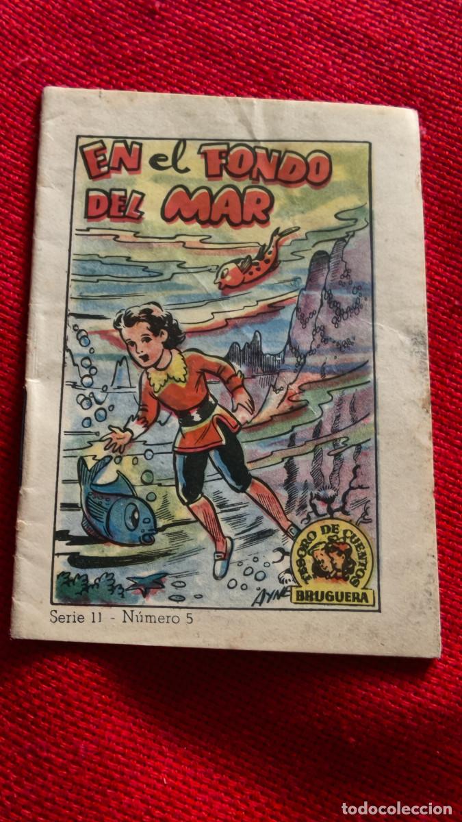 Libros de segunda mano: En el fondo del mar. Tesoro de cuentos Bruguera. Serie 11 n&ordm; 5