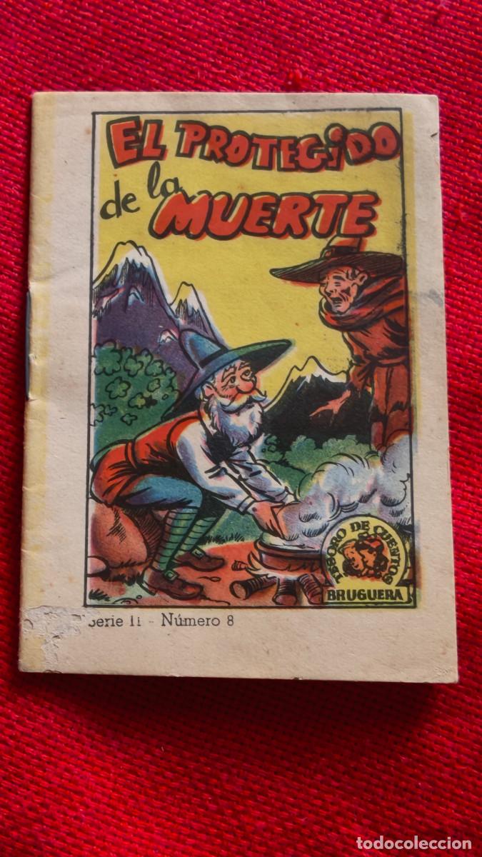 Libros de segunda mano: El protegido de la muerte. Tesoro de cuentos Bruguera. Serie 11 n&ordm; 8