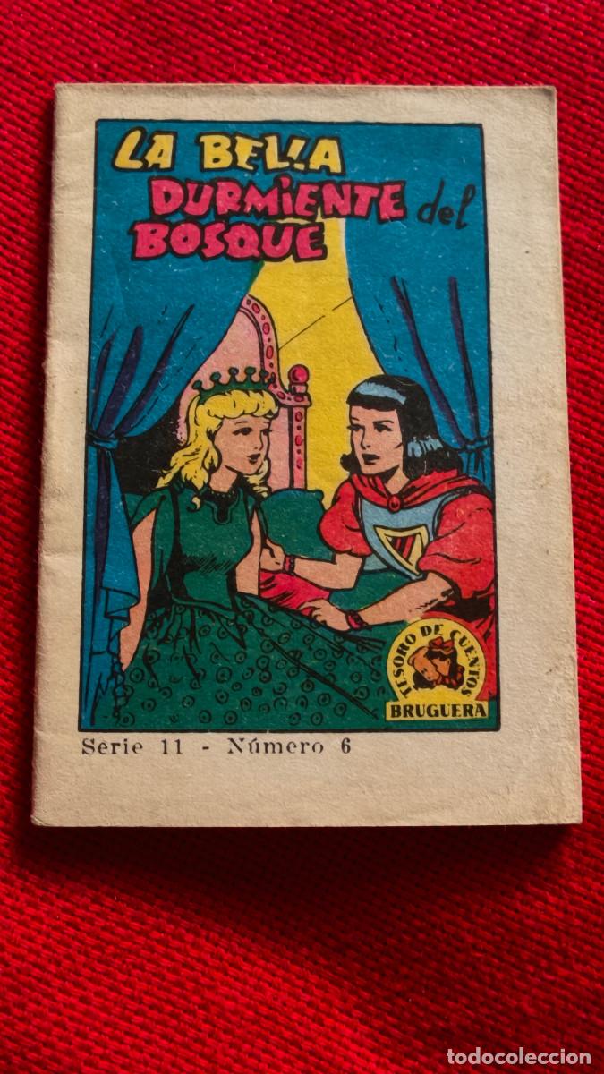 Libros de segunda mano: La bella durmiente del bosque. Tesoro de cuentos Bruguera. Serie 11 n&ordm; 6
