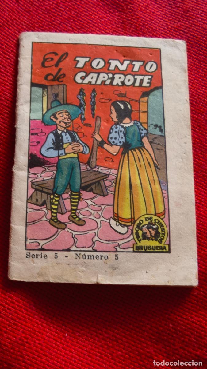 Libros de segunda mano: El tonto de capirote. Tesoro de cuentos Bruguera. Serie 5 n&ordm; 5