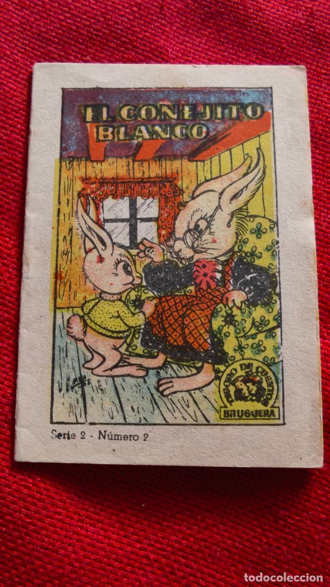 Libros de segunda mano: El conejito blanco. Tesoro de cuentos Bruguera. Serie 2 n&ordm; 2