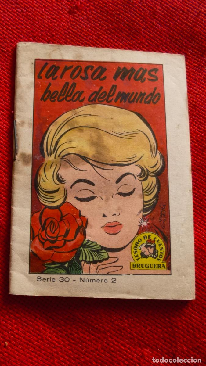 Libros de segunda mano: La rosa m&aacute;s bella del mundo. Tesoro de cuentos Bruguera. Serie 30 n&ordm; 2