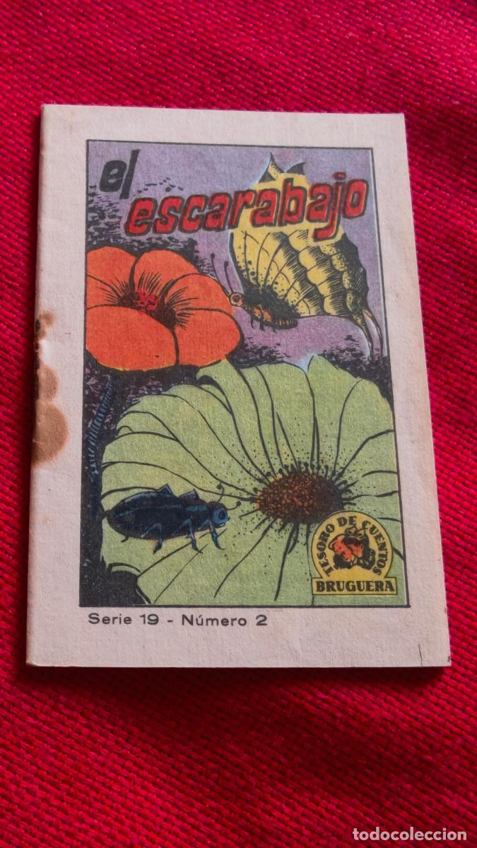Libros de segunda mano: El escarabajo. Tesoro de cuentos Bruguera. Serie 19 n&ordm; 2