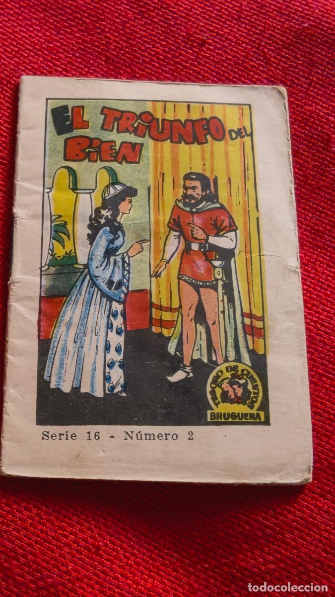 Libros de segunda mano: El triunfo del bien. Tesoro de cuentos Bruguera. Serie 16 n&ordm; 2