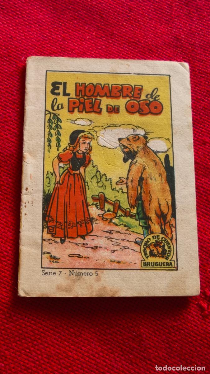Libros de segunda mano: El hombre de la piel de oso. Tesoro de cuentos Bruguera. Serie 7 n&ordm; 5