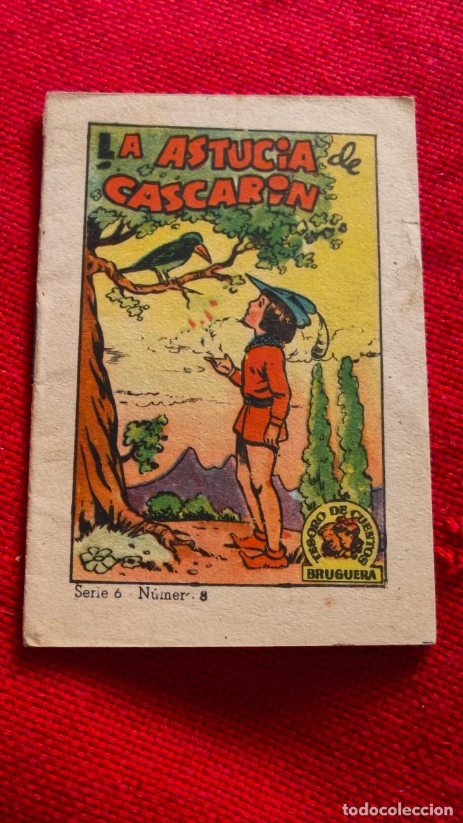 Libros de segunda mano: La astucia de Cascar&iacute;n. Tesoro de cuentos Bruguera. Serie 6 n&ordm; 8