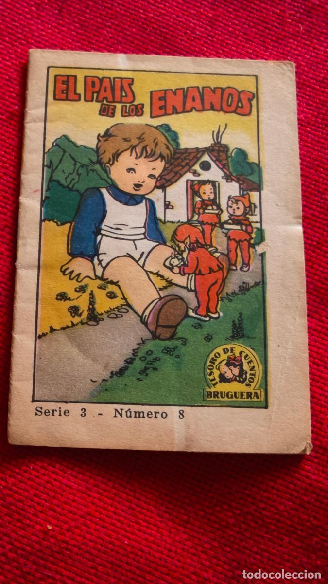 Libros de segunda mano: El pais de los enanos. Tesoro de cuentos Bruguera. Serie 3 n&ordm; 8