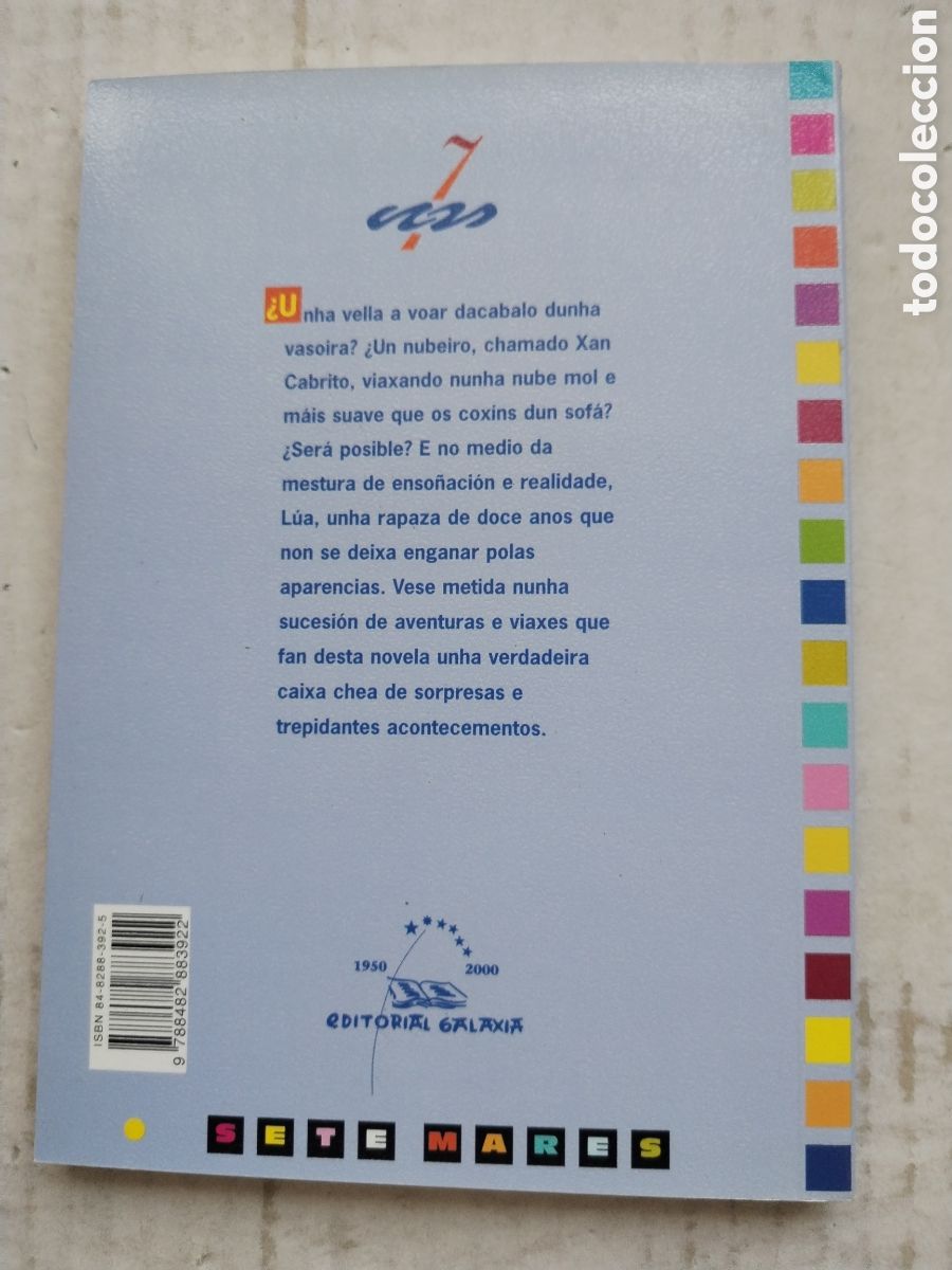Libros de segunda mano: LUA E OS NUBEIROS/XOSE MIRANDA - Foto 4