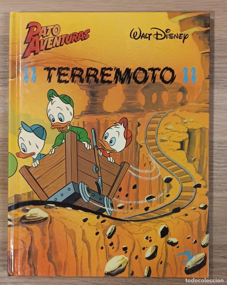 Libros de segunda mano: LIBRO CUENTO SERIE PATO AVENTURAS DISNEY TERREMOTO