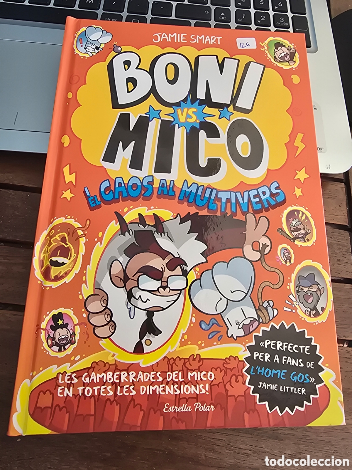 Libros de segunda mano: Boni vs. Mico 7. Boni vs. Mico i el caos al multivers Jamie Smart Estrella Polar 2026 Infantil