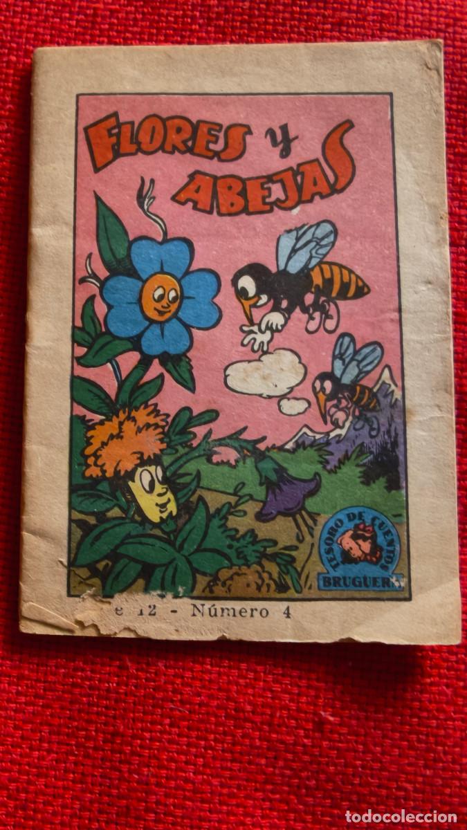 Libros de segunda mano: Flores y abejas. Tesoro de cuentos Bruguera. Serie 12 n&ordm; 4