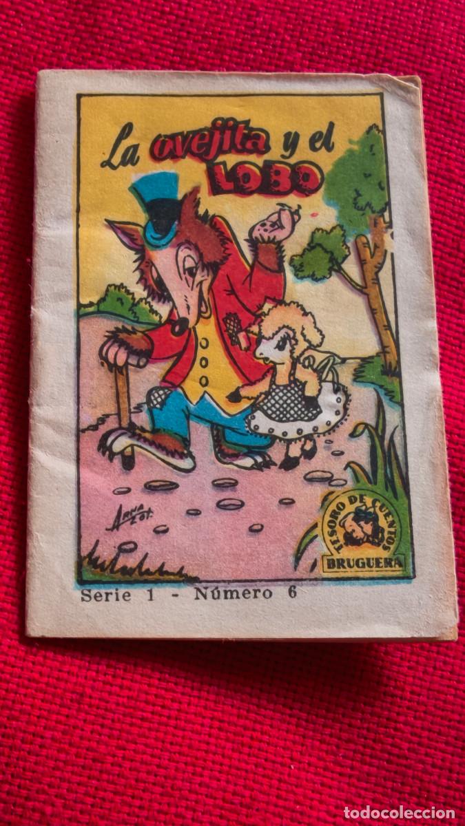 Libros de segunda mano: La ovejita y el lobo. Tesoro de cuentos Bruguera. Serie 1 n&ordm; 6