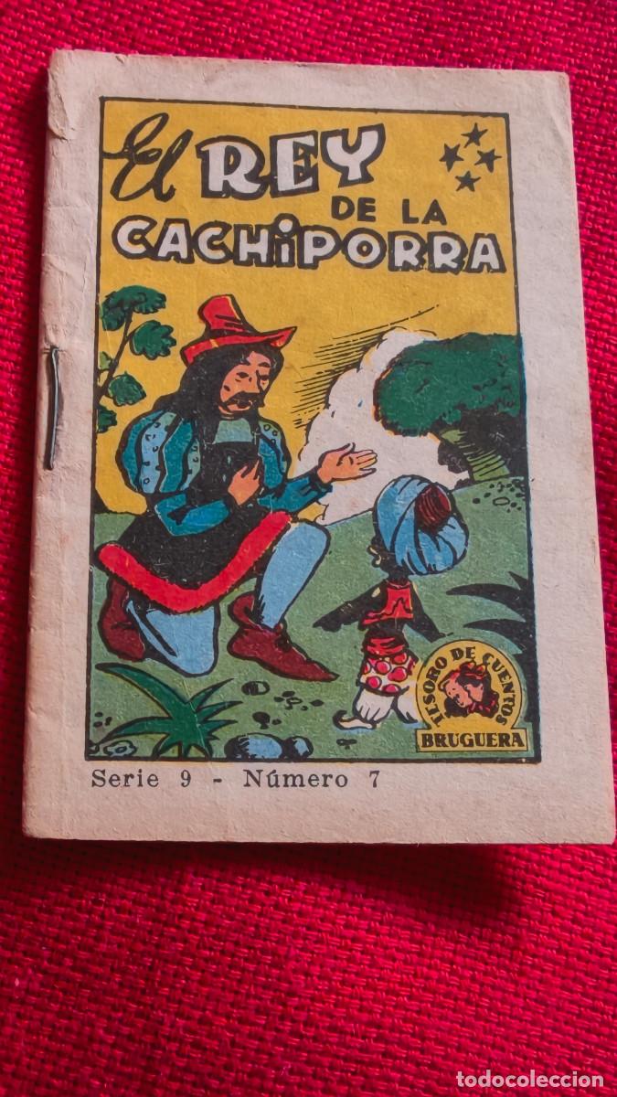 Libros de segunda mano: El rey de la cachiporra. Tesoro de cuentos Bruguera. Serie 9 n&ordm; 7