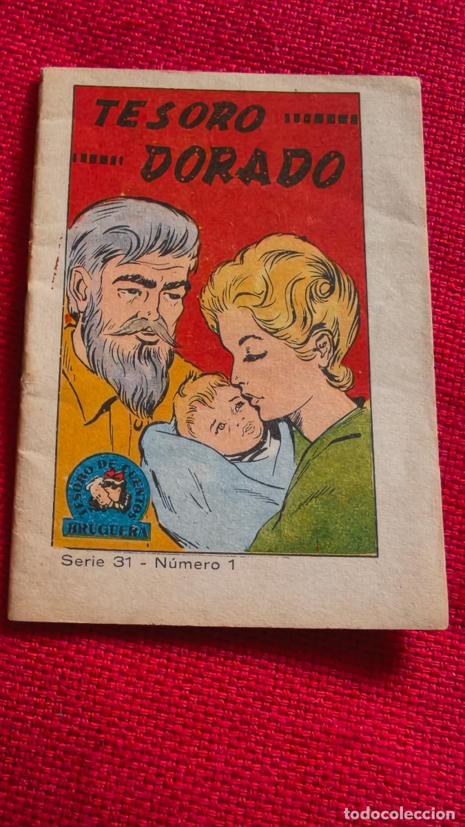 Libros de segunda mano: Tesoro dorado. Tesoro de cuentos Bruguera. Serie 31 n&ordm; 1