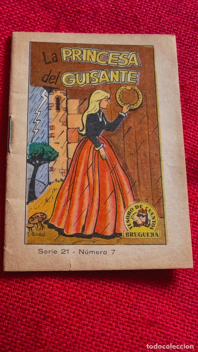 Libros de segunda mano: La princesa del guisante. Tesoro de cuentos Bruguera. Serie 21 n&ordm; 7