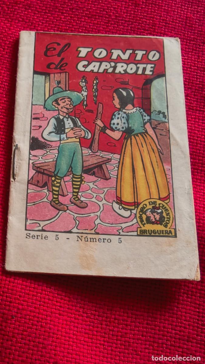 Libros de segunda mano: El tonto de capirote. Tesoro de cuentos Bruguera. Serie 5 n&ordm; 5