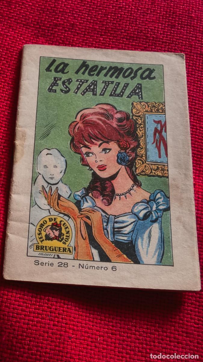 Libros de segunda mano: La hermosa estatua. Tesoro de cuentos Bruguera. Serie 28 n&ordm; 6