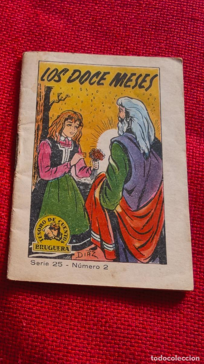 Libros de segunda mano: Los doce meses. Tesoro de cuentos Bruguera. Serie 25 n&ordm; 2