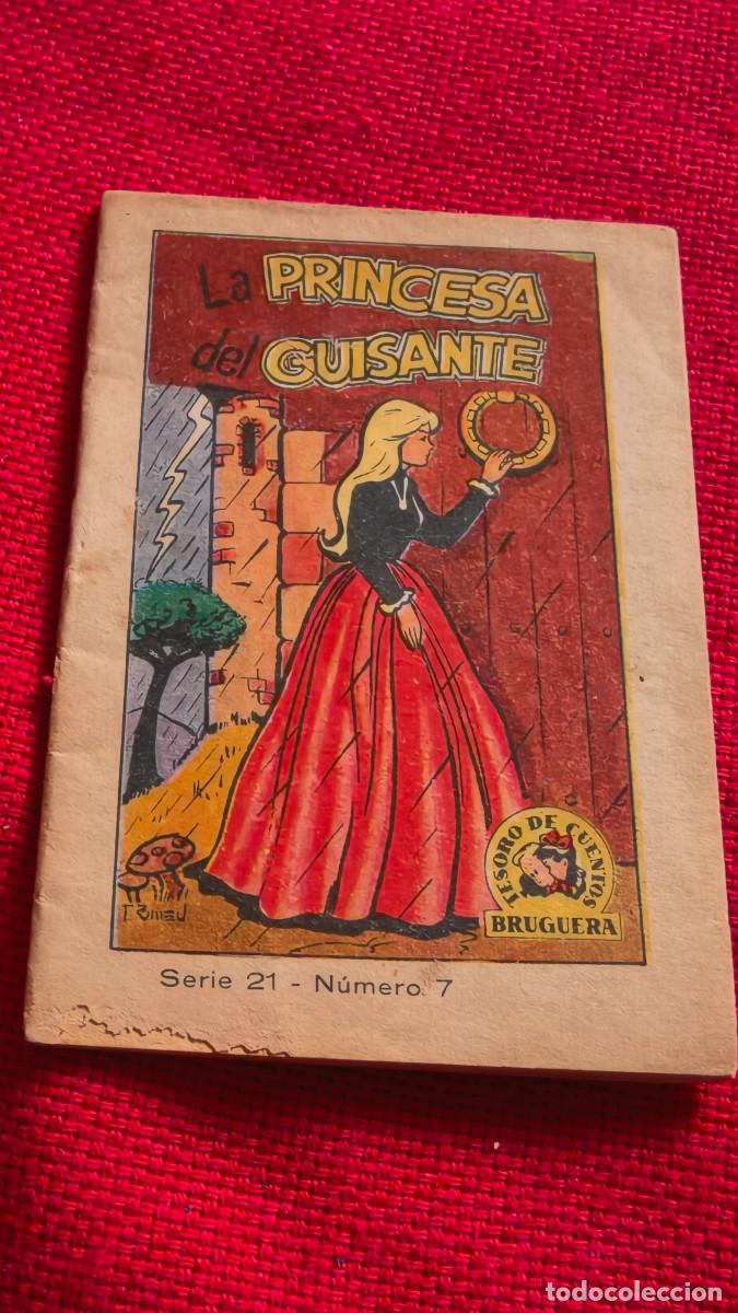 Libros de segunda mano: La princesa del guisante. Tesoro de cuentos Bruguera. Serie 21 n&ordm; 7