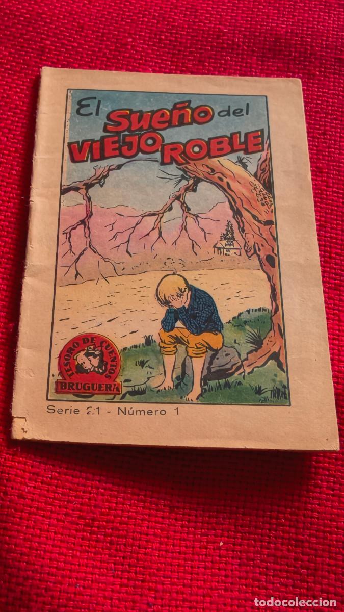 Livros em segunda m&atilde;o: El sue&ntilde;o del viejo roble. Tesoro de cuentos Bruguera. Serie 21 n&ordm; 1