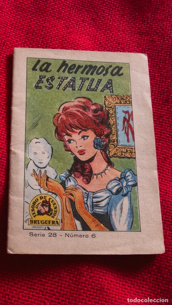 Libros de segunda mano: La hermosa estatua. Tesoro de cuentos Bruguera. Serie 28 n&ordm; 6