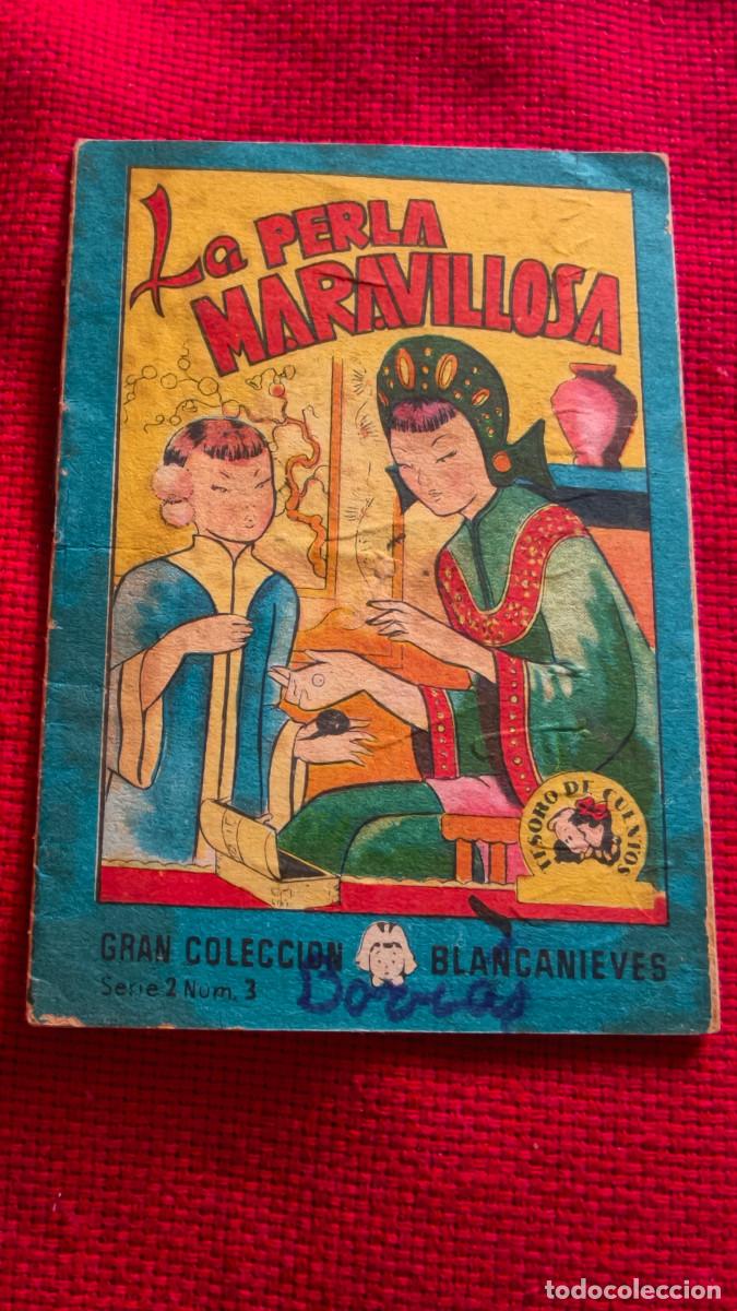 Libros de segunda mano: La perla maravillosa. Gran colecci&oacute;n Blancanieves. Tesoro de cuentos. Serie 2 n&ordm; 3
