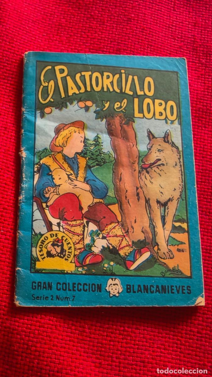 Libros de segunda mano: El pastorcillo y el lobo. Gran colecci&oacute;n Blancanieves. Tesoro de cuentos. Serie 2 n&ordm; 7