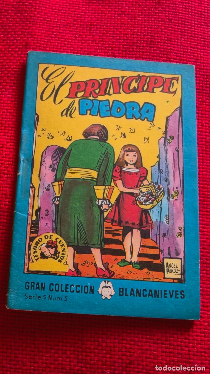 Libros de segunda mano: El pr&iacute;ncipe de piedra. Gran colecci&oacute;n Blancanieves. Tesoro de cuentos. Serie 5 n&ordm; 5