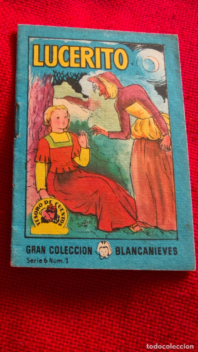 Libros de segunda mano: Lucerito. Gran colecci&oacute;n Blancanieves. Tesoro de cuentos. Serie 6 n&ordm; 1