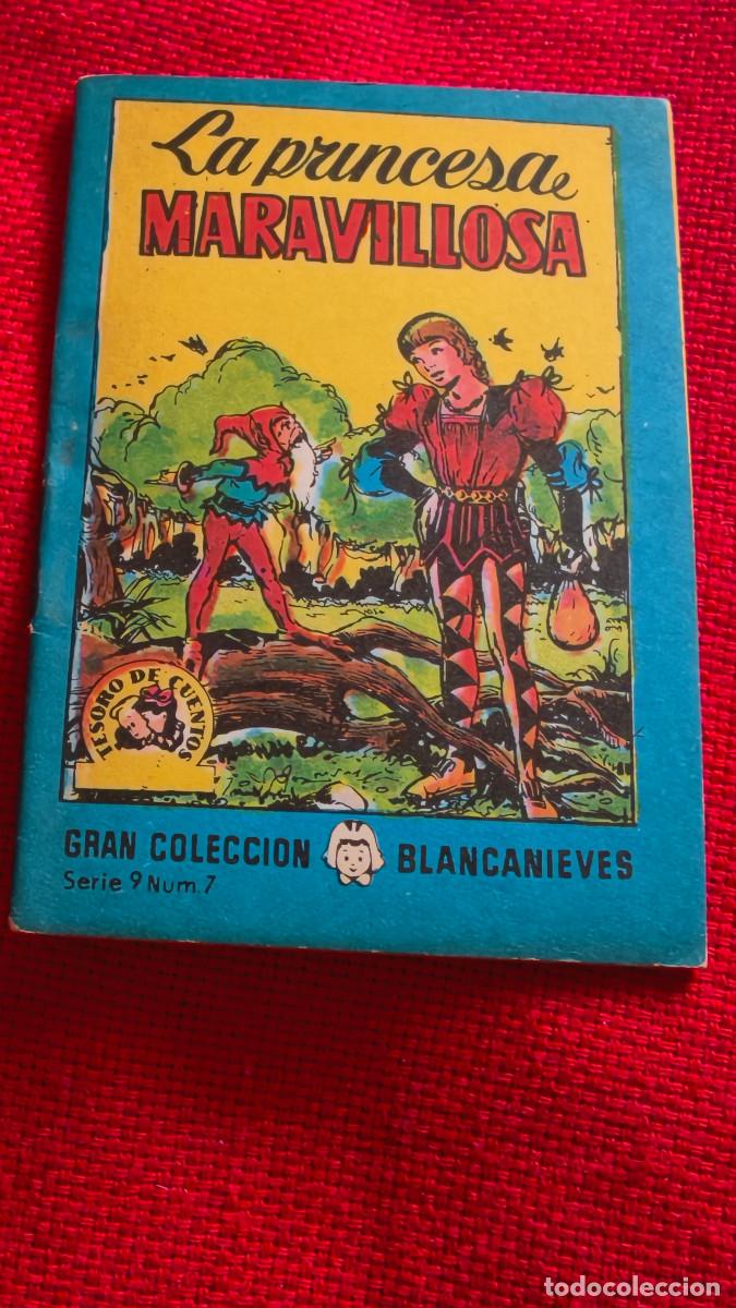 Libros de segunda mano: La princesa maravillosa. Gran colecci&oacute;n Blancanieves. Tesoro de cuentos. Serie 9 n&ordm; 7