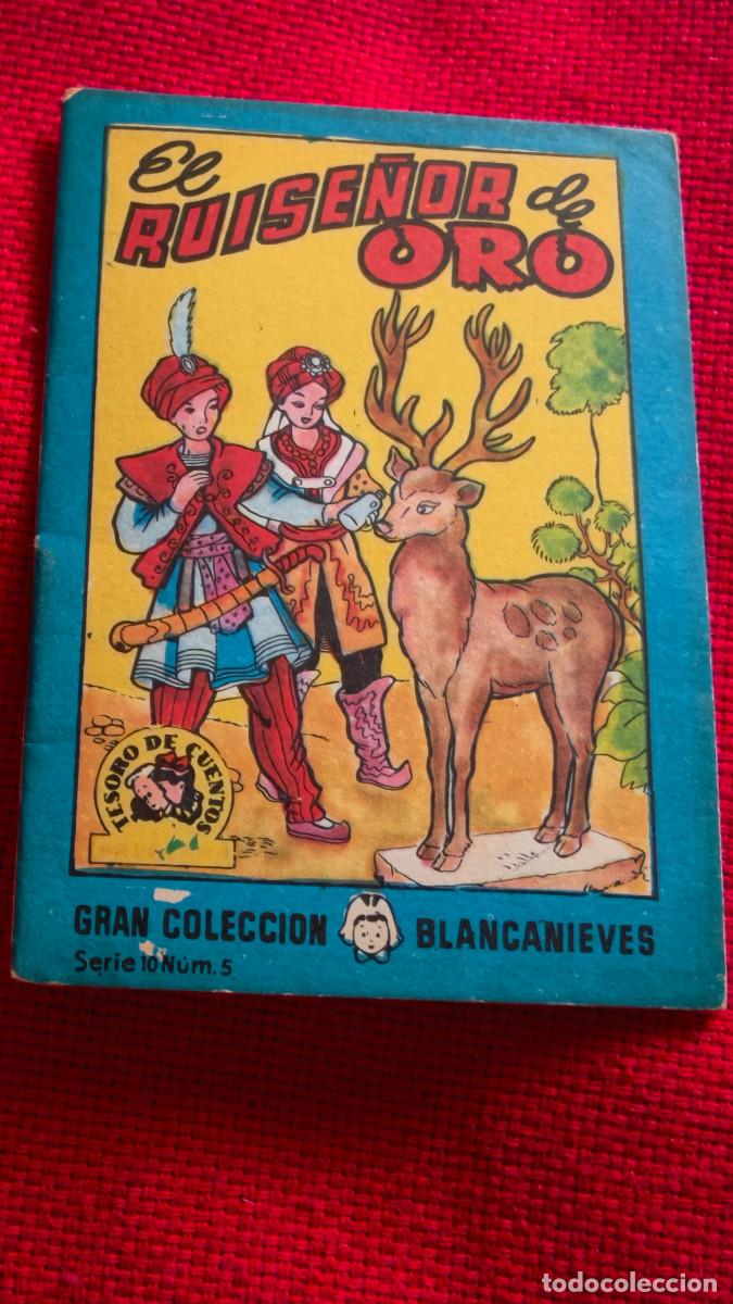 Libros de segunda mano: El ruise&ntilde;or de oro. Gran colecci&oacute;n Blancanieves. Tesoro de cuentos. Serie 10 n&ordm; 5
