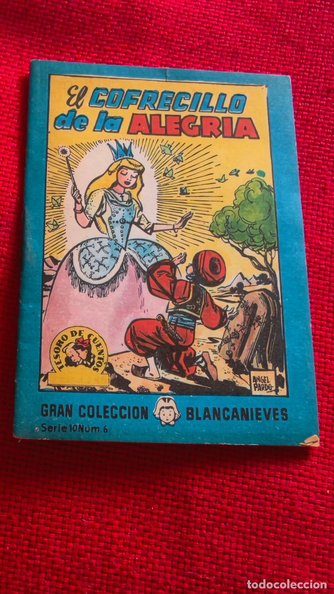 Libros de segunda mano: El cofrecillo de la alegr&iacute;a. Gran colecci&oacute;n Blancanieves. Tesoro de cuentos. Serie 10 n&ordm; 6
