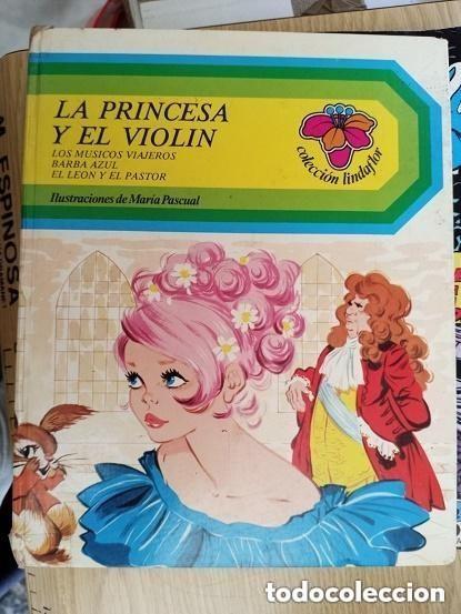 Libros de segunda mano: CUENTOS - LA PRINCESA Y EL VIOLIN - LOS MUSICOS VIAJEROS --ILUSTRACIONES DE MARIA PASCUAL